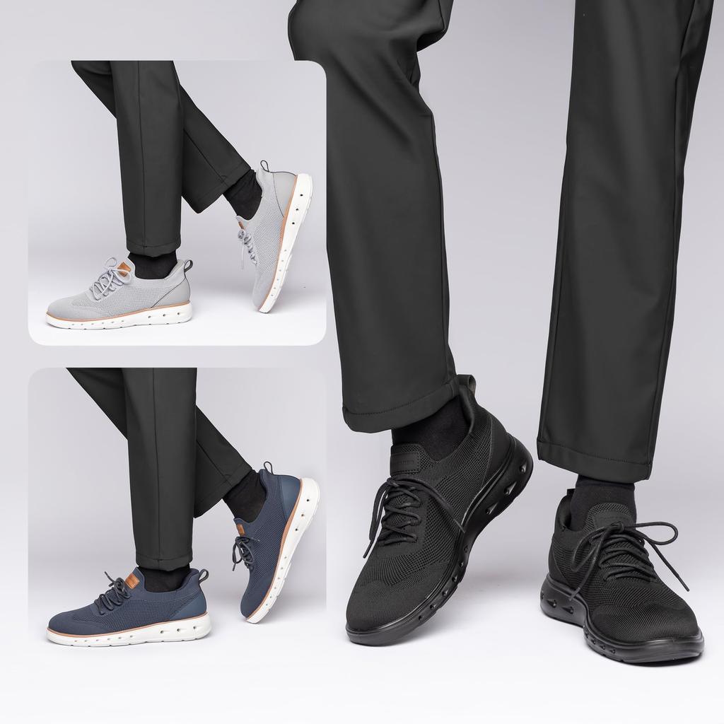 Кроссовки Foxsense для надевания, рекомендованные для ходьбы в стиле business casual, самые удобные для ходьбы и стояния, формальный размер [Легкое стояние,