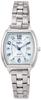 Ingenu Ingenu Solar Tonneau Type Calendar Included AHJD414 Silver [Seiko Watch] Womens
