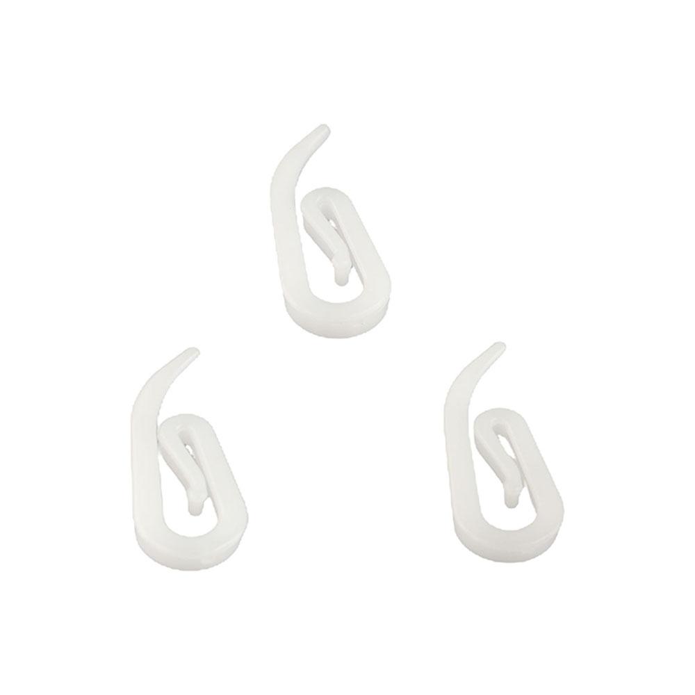Качественное кольцо 100 шт. Подвесная белая вешалка для дома, крючки для штор, крючок для штор, крючки для подвешивания штор