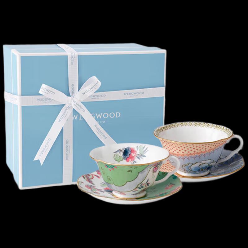 Wedgwood Dancing Butterflies Bone China Tea Set