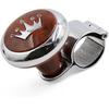 Brown Crown Pattern Design Steering Wheel Knob Power Handle for Auto Car Auto Accessories
