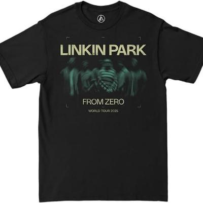 Linkin Park From Zero Официальный мерч Размытый портрет Тур Футболка