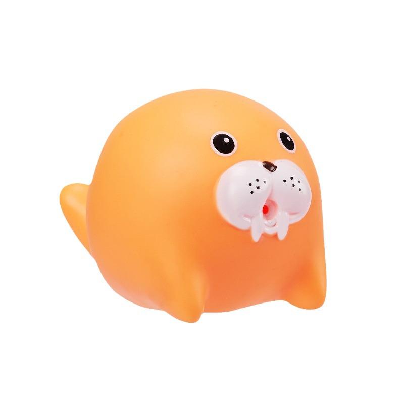 Большая мягкая резиновая игрушка для ванной, брызгающая водой для младенцев и детей