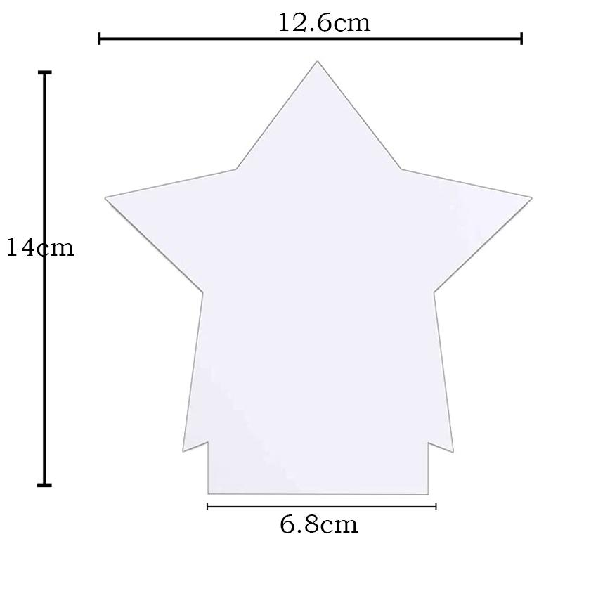 30/15/10/5 шт. Акриловая панель-вывеска, 2 мм прозрачный лист оргстекла, пустая пластина из плексигласа для светодиодной основы, проект DIY, поделка для дисплея