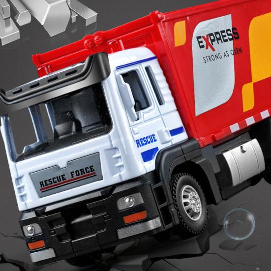 Орнамент имитация изысканный реалистичный фрикционный приводной контейнеровоз игрушечная модель