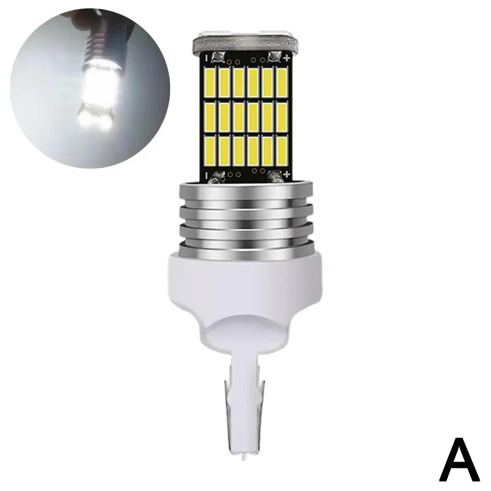 Автомобильная задняя лампа T15 1156 Ba15s P21w W16w 45smd 4014 светодиодная лампа для мотоцикла, часть 7440, лампа, автоматический сигнал, тормоз, резервный ход, задний ход V6d7