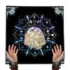 Tarot Tablecloth | Alter Cloth - Tarot Tablecloth, Tarot Tablecloth, Cloth Cushion, Mandala, Butterfly, Flower, Velvet Cloth, Divination Tablecloth, 5