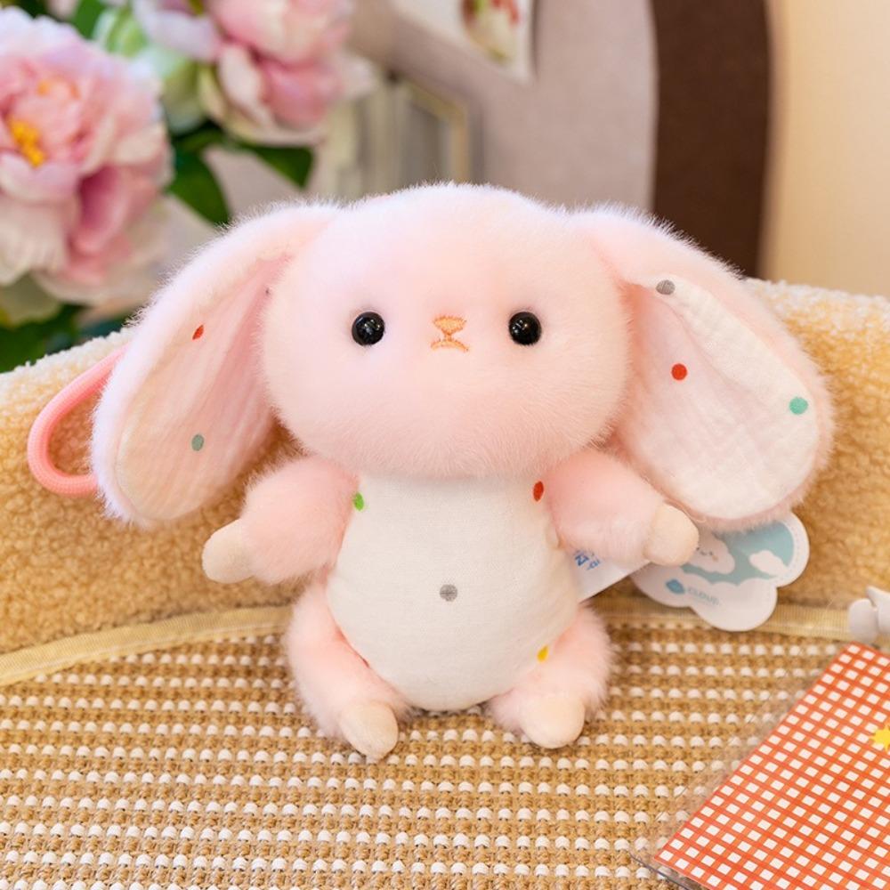 Mini Pocket Size Plush Animal Doll Plush Fridge Sticker Cute Cartoon Plush Ornament Daily