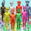 Детский костюм для выступлений, коробка, костюм для косплея, игра, окружающие колготки, косплей, вечеринка, моделирование