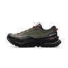 Li Ning CF Water Resistant Low Top Outdoor Hiking Shoes Unisex Shoes Black Green AHTU023-1