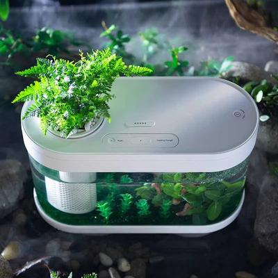 Умный аквариум для Xiaomi Mijia MiHome App Amphibious Eco Aquarium Pro WiFi Box C180 Auto Feeder RGB Lighting Works Fishtank