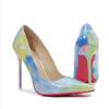 Женские пикантные туфли на высоком каблуке большого размера для ночного клуба, профессиональные рабочие туфли цвета Halo, каблук 11 см WZ