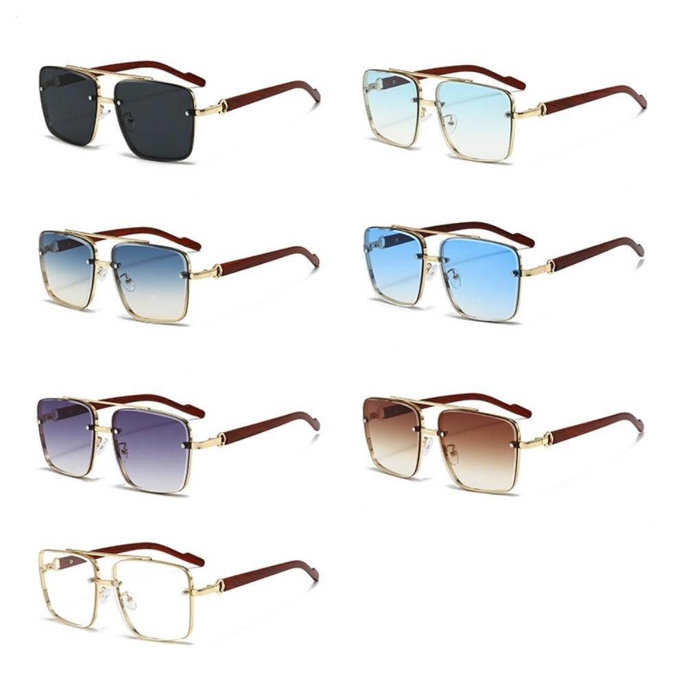 Eyewear Unisex Polarizing Lens Sunglasses Lightweight Anti-UV Plain Glasses Outdoor