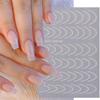 Adhesive Nails Art Sliders Manicure Nail Art Decoration 3D Lines Nail Sticker Stripe Nails Decals