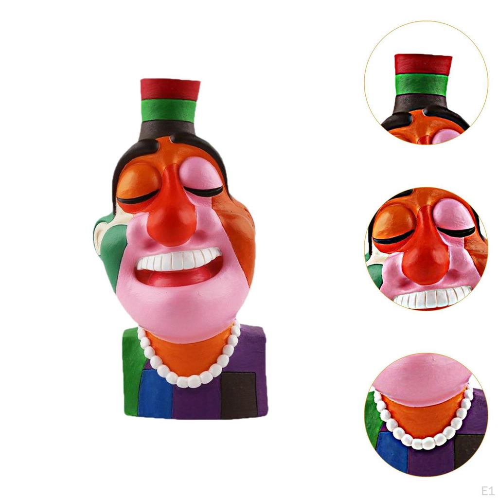 Лицо Цветочный Горшок Женский Бюст Кашпо Декоративный Минимализм Голова Ваза Украшение для Рабочего Стола Дома