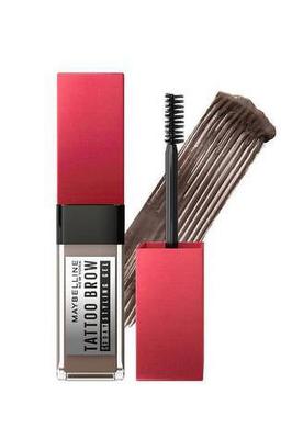 Maybelline Тонирующий гель для бровей, Полуперманентный, Водостойкий и Стойкий к смазыванию, Гель для укладки бровей 3-дневной стойкости, Tattoo Brow, Серо-коричневый, 6 мл