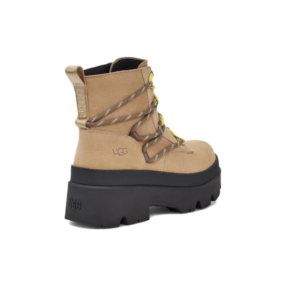 (WMNS) Женские ботинки UGG Brisbane на шнуровке 'Mustard Seed' 1143841-MDSD