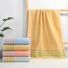 Thickened Absorbent Bath Towel - Large Pure Cotton & Polyester Blend, 90x40 Cm, Suitable for Adult Face and Household Use