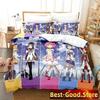 3D Print Anime Puella Magi Madoka Magica Bedding Set Duvet Cover Sheet Pillowcase Bed Full Queen King Size Comforter Bedroom