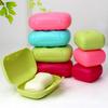 1pcs Portable Waterproof Travel Soap Box Large Size Plastic Soap Holder with Lid Creative On-the-go Soap Case
