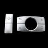 ABS parts Car Center Console Multimedia Button Sequ Cover Trim Sticker For Mercedes-Benz E Class W212 E200 E260L E300 2014-15