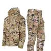 New Military Uniform Combat Suit Soft Shell Waterproof Tactical Jacket + Pants for Camping Hiking