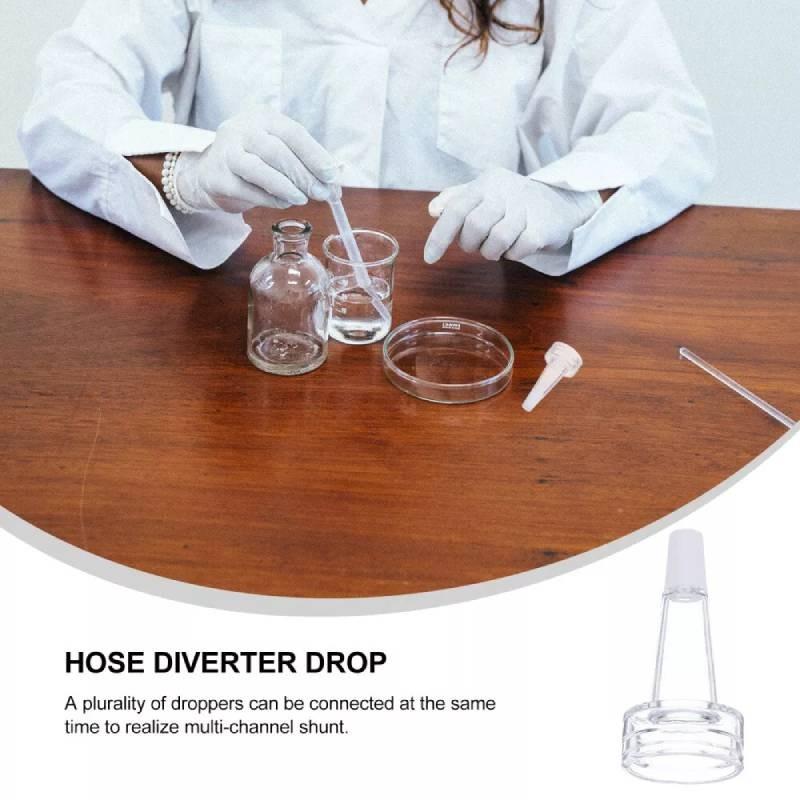 Clear Ampoule Dispenser Vial Bottle Sealing Cap Pvc Transparent Dropper Head