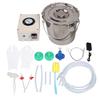 12L Goat Milking Machine Portable Pulsation Vacuum Pump Goat Milker 304 Stainless Steel Milk Bucket