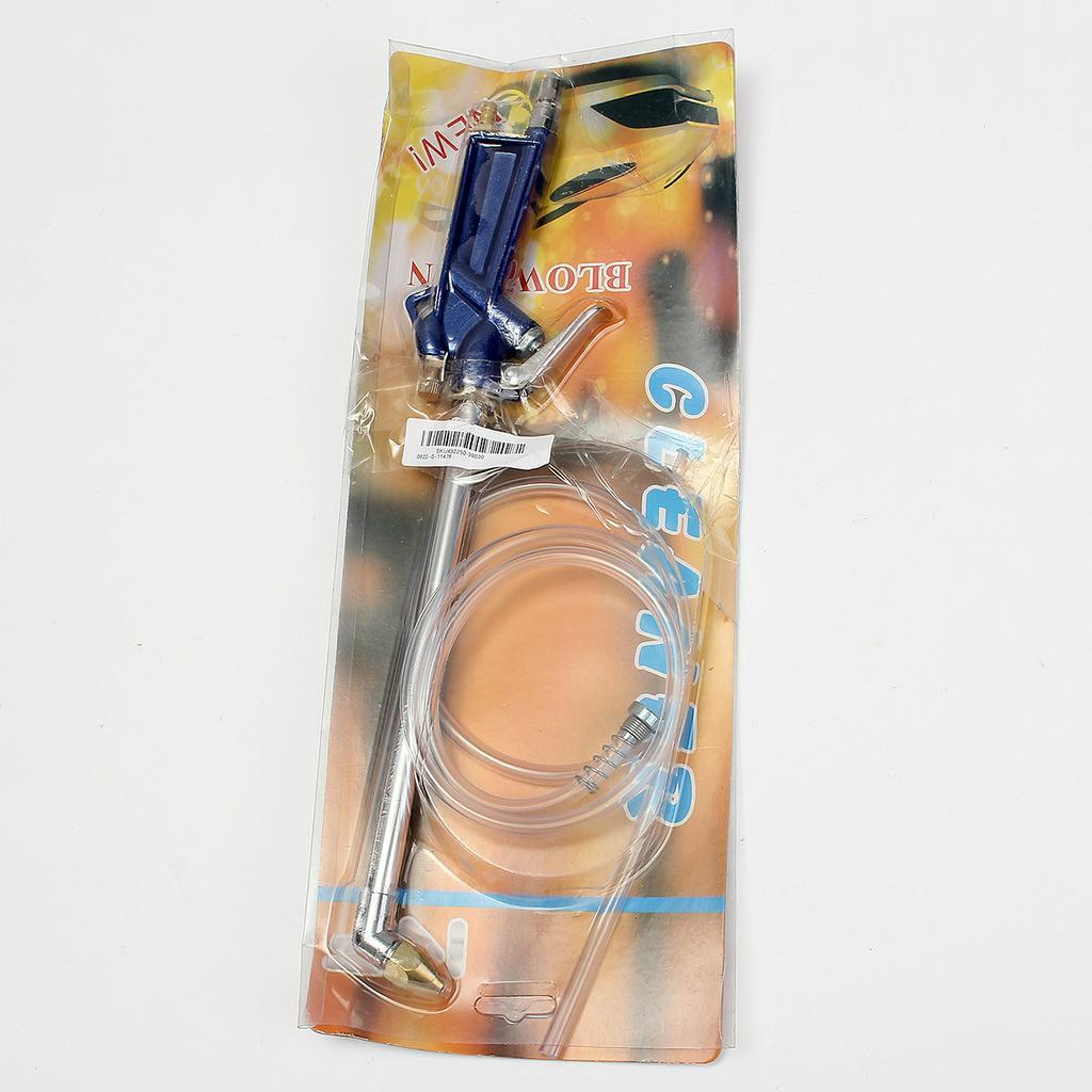 Автомобильный пистолет для чистки водой Пневматический инструмент 400 мм Инструмент для очистки моторного масла со шлангом 120 см Детали для машин Сплав Уход за двигателем Новый