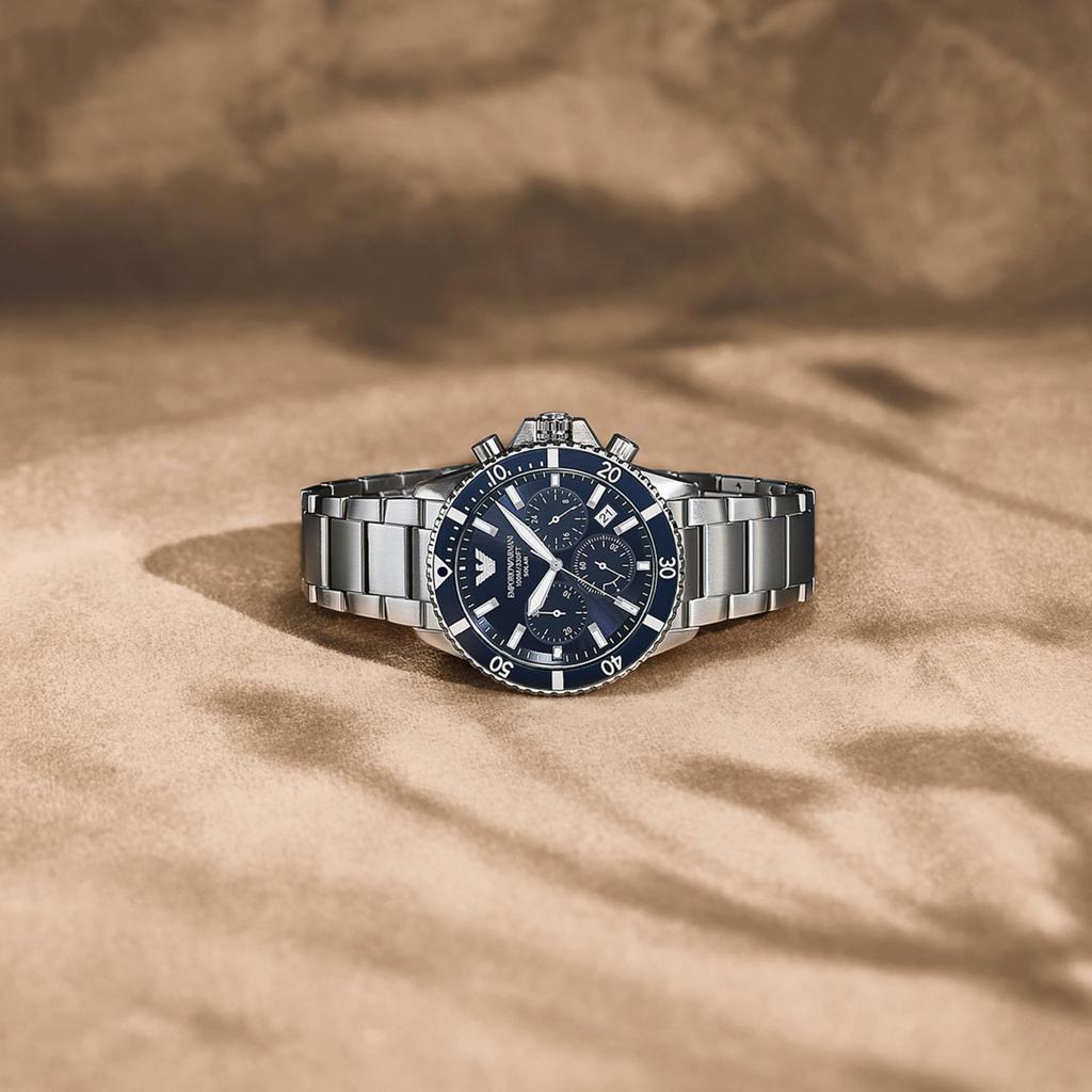 Emporio Armani AR11681 Men's Silver Watch