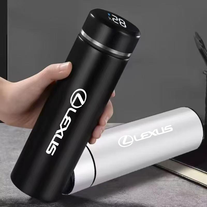 Car Logo Thermos 500ml Leakproof Cup Portable Bottle Accessorie For Lexus IS250 IS200 CT200h GS300 LS430 RX450h LX570 IS300 ES3