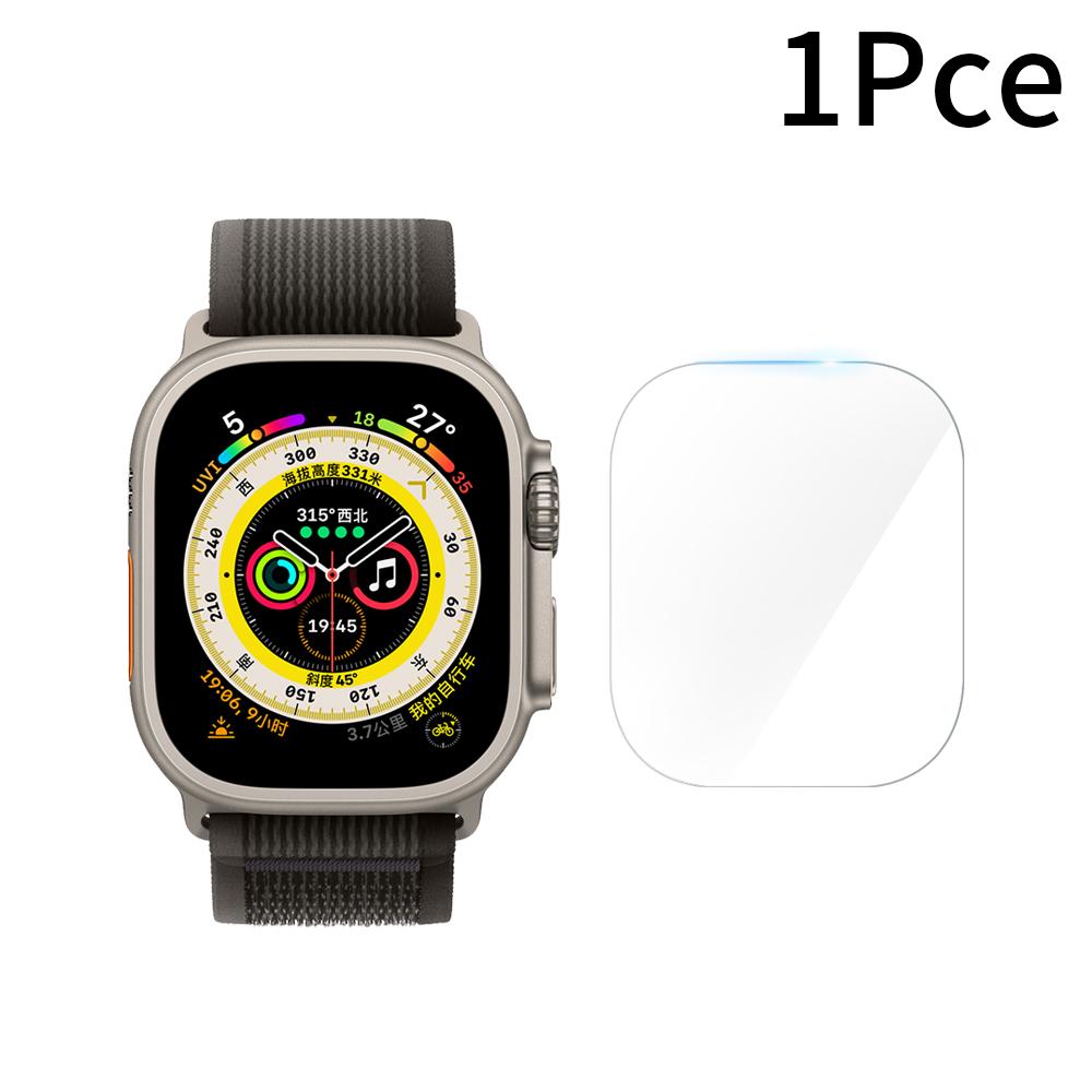1/5 шт. Защитная пленка для экрана Apple Watch Ultra 49 мм, закаленное стекло, прозрачная HD, защита от царапин, полная защитная пленка для iWatch Ultra 49