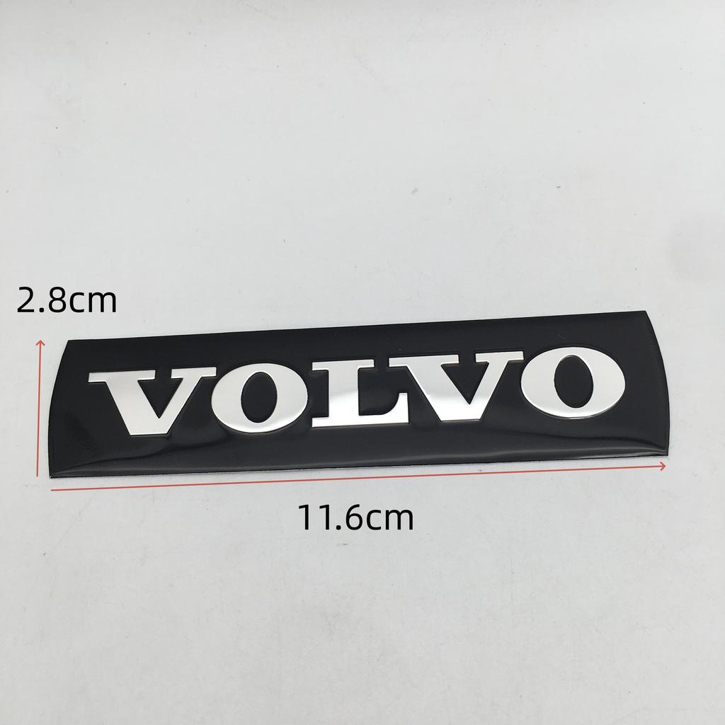 1pcs 3D blue/black for VOLVO XC60 XC90 Car Emblem Front Grille Hood Bonnet Sticker Badge Decal Styling auto accessories