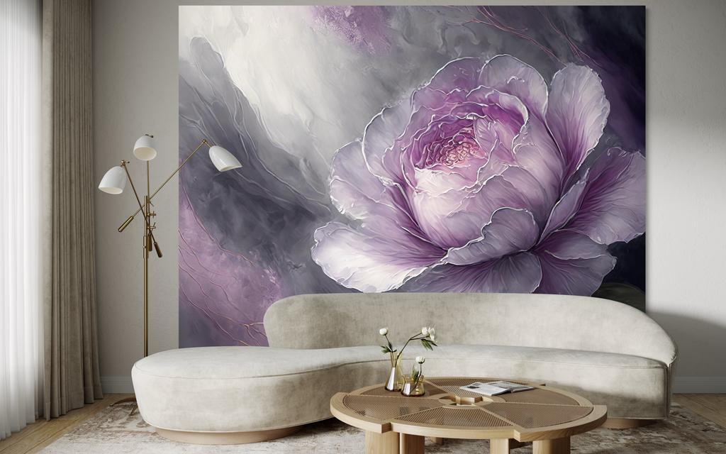 Обои Пион абстрактный цветок