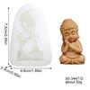 Xiaomi Buddha Silicone Candle Mold 3D Aromatherapy Handmade Soap Wax Clay Gypsum Candles Ornament Craft Making Mold