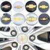 4 шт. для Chevrolet Malibu AVEO CRUZE EQUINOx IMPALA LACETTI TRAX Corvette ORLANDO Sail Колпачки на центр колеса Заглушки ступицы Значок