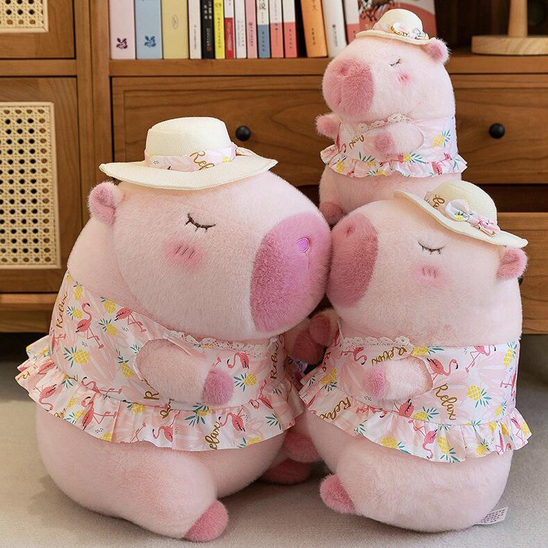 Adorable Plush Capybara Toy - Multiple Sizes - Cute Doll Girl Gift Stuffed Animal