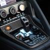 Наклейка на центральную консоль салона автомобиля для Jaguar F-TYPE 2013-2025 гг., карбоновая накладка на панель переключения передач, аксессуары для отделки рамы