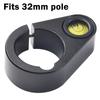 Центральный стержень для пузырей Белый С держателем Центрирующий стержень Для крепления GPS Измерительный стержень для картографирования 1 шт. Аксессуары Уровень из углерода