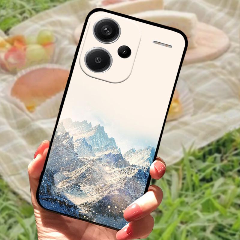 Для Xiaomi Redmi Note 13 Pro Plus Чехлы Мягкий ТПУ Мраморная Задняя Панель Телефона На Redmi Note13 Pro+ Силиконовый Чехол Note13Pro Plus 5G Funda
