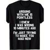 Debating with Me Is Futile. Humorous Quote T-Shirt. Unisex Design for The Summer of 2025, Featuring Short Sleeves And Made from 220G Pure
