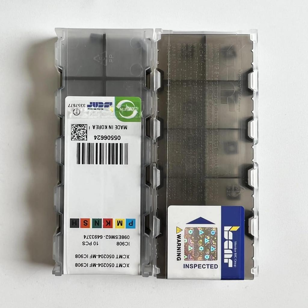 XCMT050204-MF IC908 / Промышленные сменные твердосплавные пластины 10 ШТ