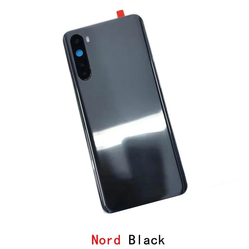 Для Oneplus 9 9Pro 1 9R 9R Nord 5G Задняя крышка корпуса аккумулятора Задний чехол Замена с объективом камеры