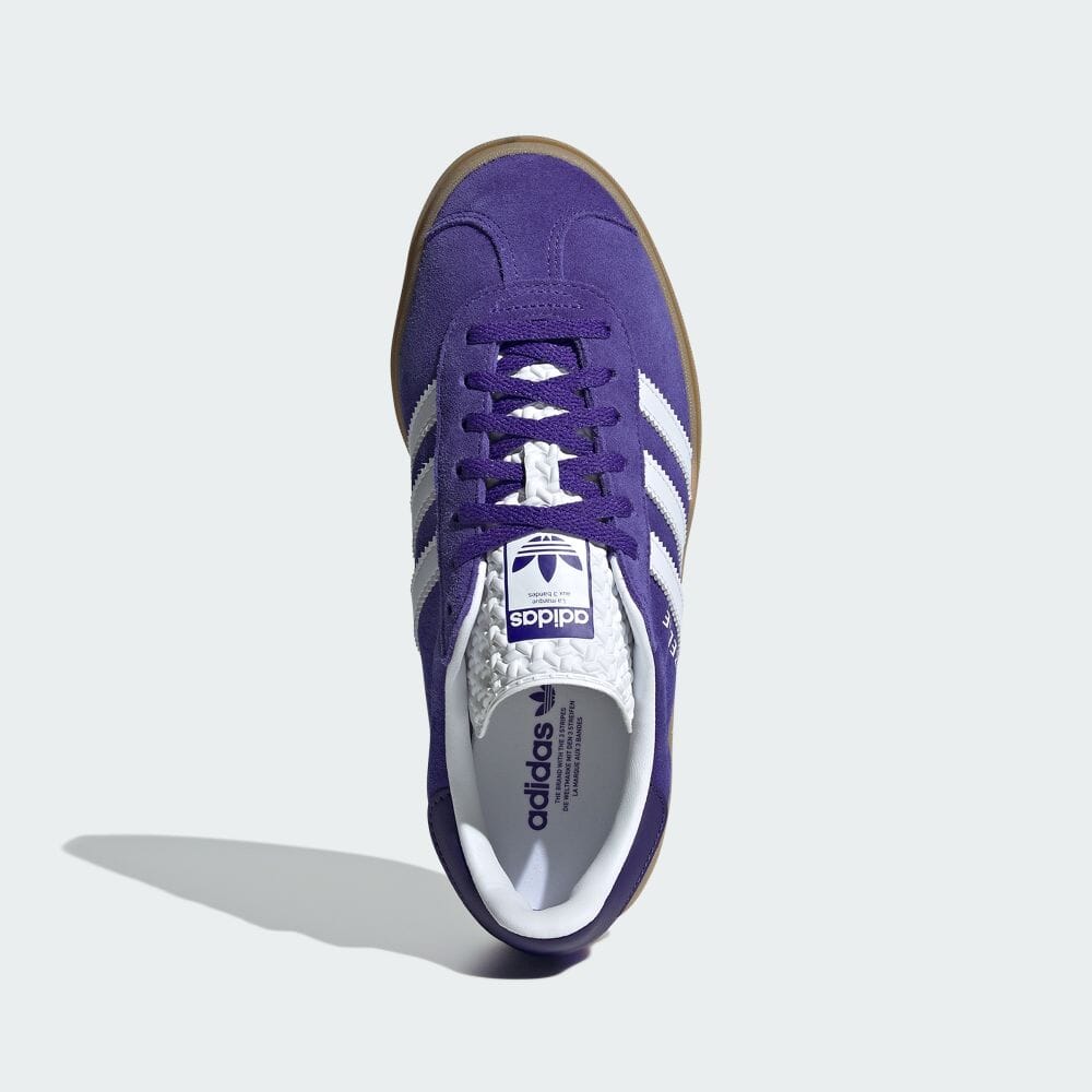Adidas GAZELLE BOLD Energy Ink Sneakers ORIGINALS Unisex IE0419 Energy Ink / Footwear White / College Purple