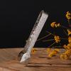 Длинные металлические щипцы для угля с мягкой ручкой, легко чистящиеся, для любителей ароматов благовоний, для использования в комнате для медитации