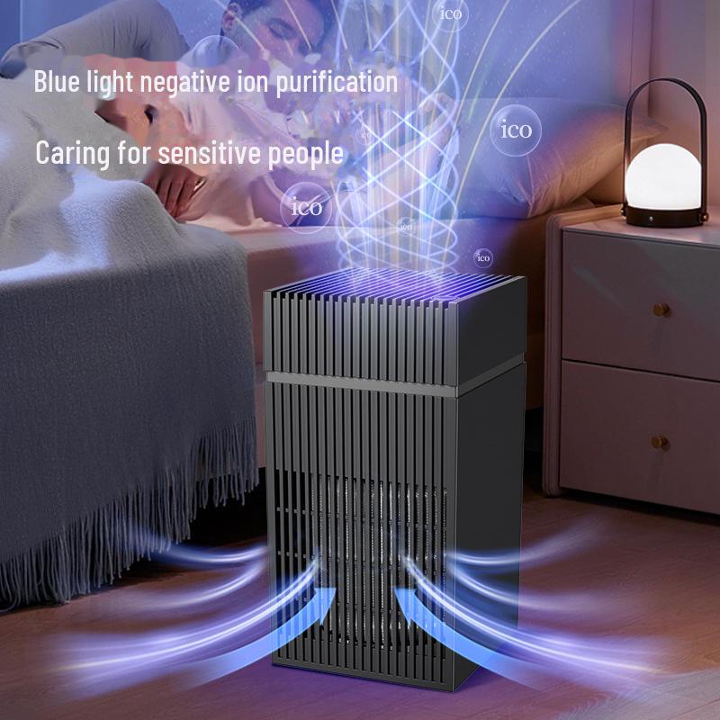 Indoor Air Purifier: Eliminates Smoke, Formaldehyde, Odors, and Adds Negative Ions