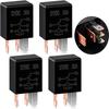 12v 30a Automotive Relays Relay Box 12v 5 Pin Relay 4pcs Relay