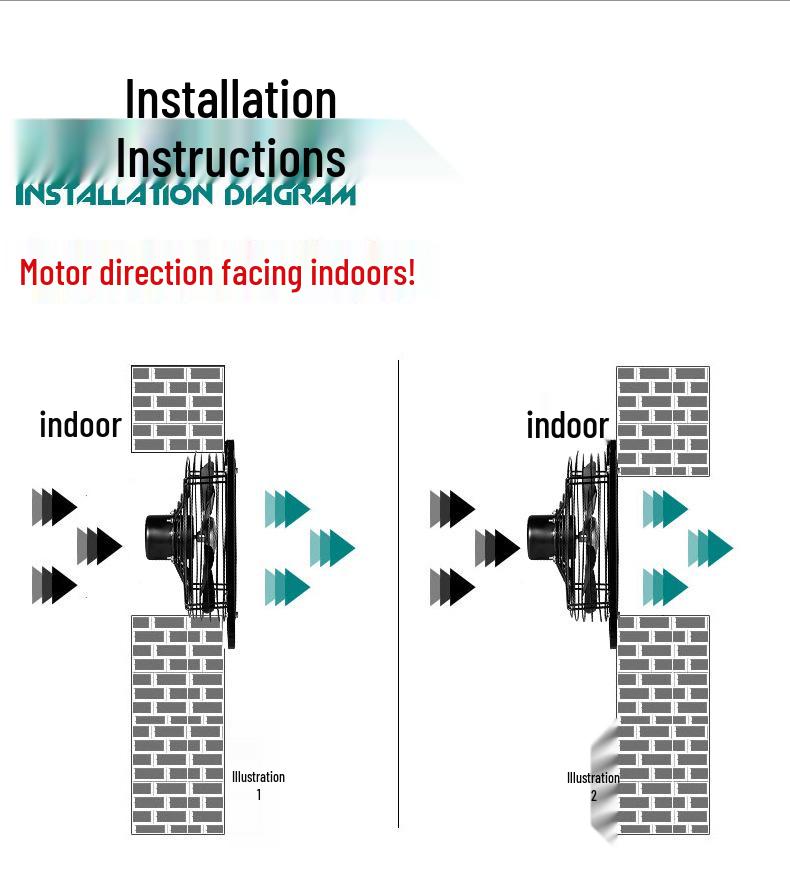 High Suction Kitchen & Industrial Ventilation Fan with Smoke Extraction and Simple Range Hood