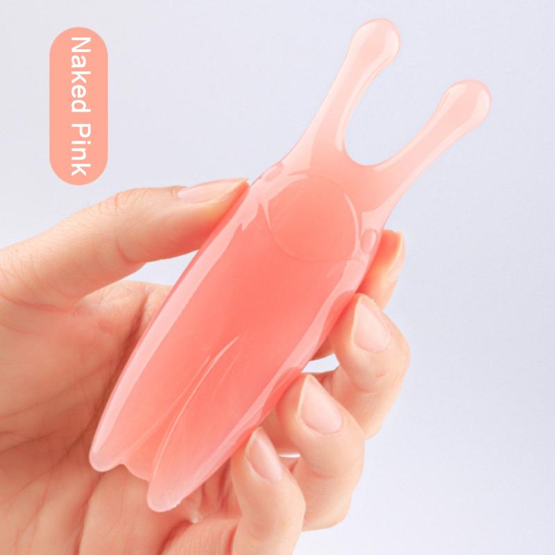 1 шт. массажер для носа из смолы улучшает циркуляцию крови для терапии триггерных точек, доска Гуаша, массаж лица, инструмент для подтяжки носа