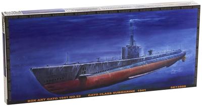AFV Club Американская подводная лодка 1941 года Пластиковая модель 1/350 Класс Гато (SE73509)